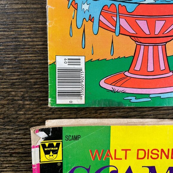 Whitman Gold Key Walt Disney Lot of 4 Scamp Vintage Comic 1970s - Picture 4 of 12